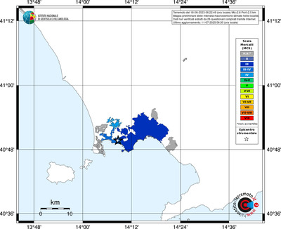 Mappa MCS - territori delle località
