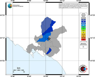 Mappa MCS - territori comuni