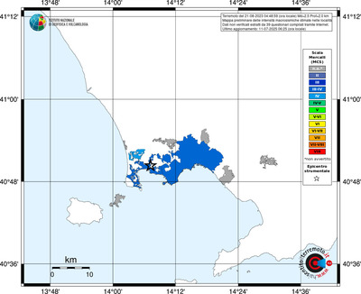 Mappa MCS - territori delle località