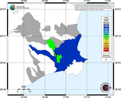 Mappa EMS - territori comuni