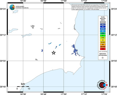 Mappa MCS - territori località