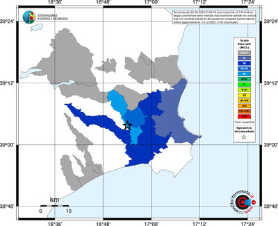 Mappa MCS - territori comuni
