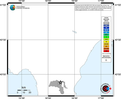 Mappa MCS - territori comuni