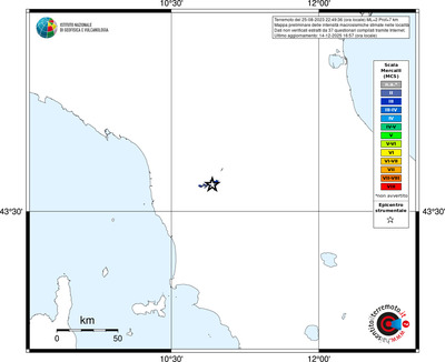 Mappa MCS - territori località