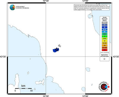 Mappa MCS - territori comuni