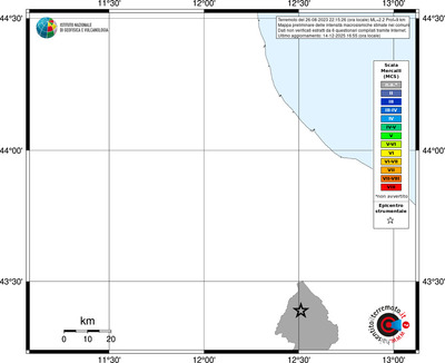 Mappa MCS - territori comuni