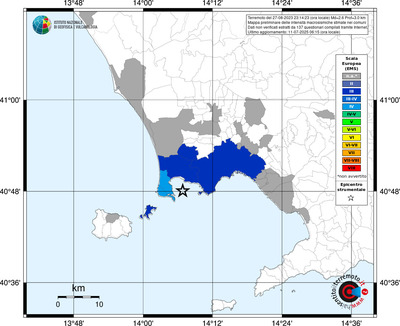 Mappa EMS - territori comunali