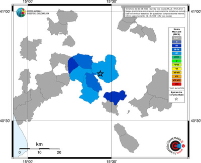 Mappa MCS - territori comuni