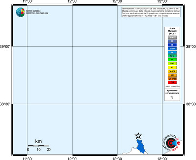 Mappa MCS - territori comuni