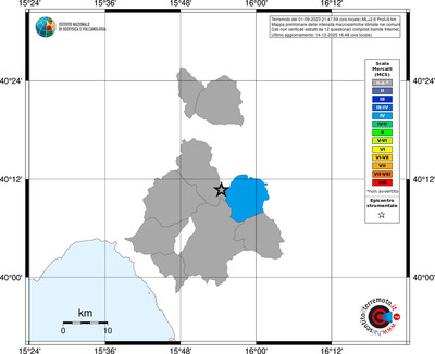 Mappa MCS - territori comuni