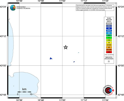 Mappa MCS - territori località