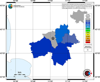 Mappa MCS - territori comuni