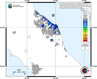 Mappa MCS - territori comuni