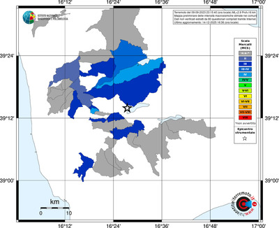 Mappa MCS - territori comuni
