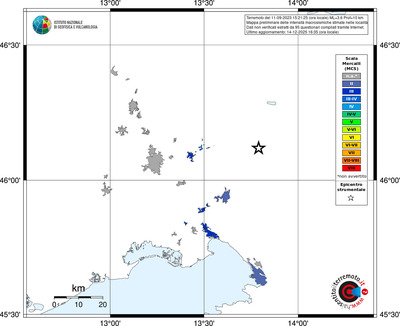 Mappa MCS - territori località