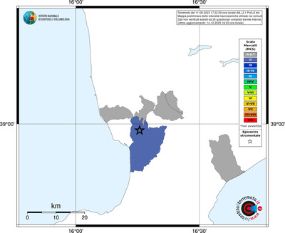 Mappa MCS - territori comuni