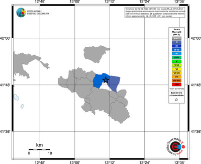Mappa MCS - territori comuni