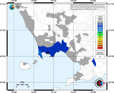Mappa EMS - territori comunali