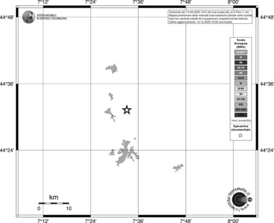 Mappa EMS - territori località