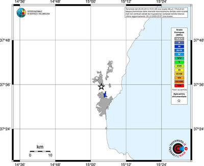 Mappa EMS - territori località