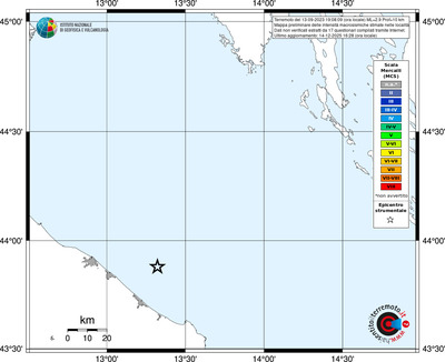 Mappa MCS - territori località