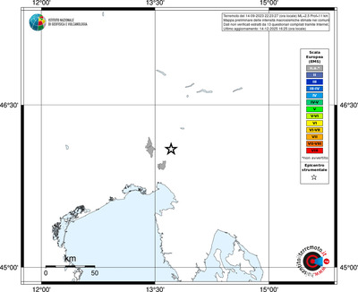 Mappa EMS - territori comuni