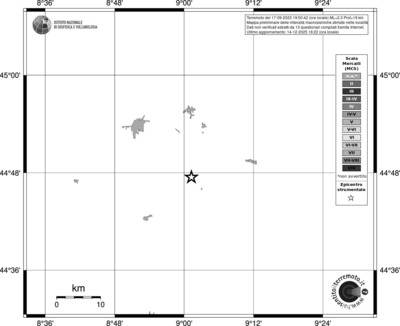 Mappa MCS - territori località