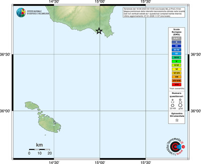 Mappa EMS - località