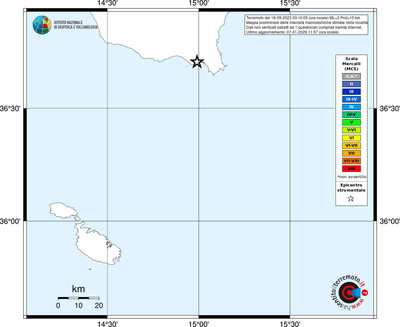 Mappa MCS - territori località