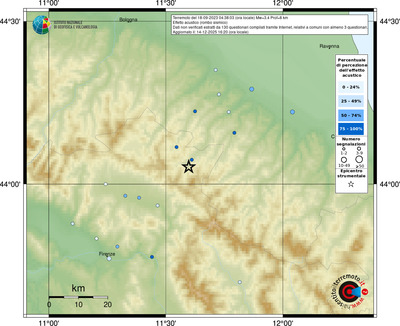 Mappa comuni con almeno 3 questionari