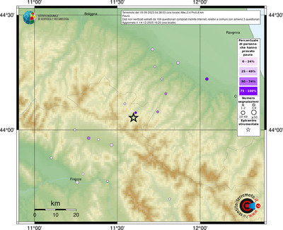 Mappa comuni con almeno 3 questionari