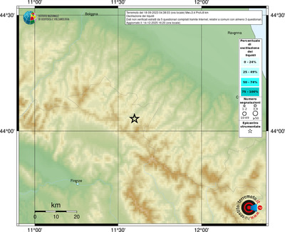 Mappa comuni con almeno 3 questionari