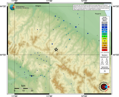 Mappa MCS - località