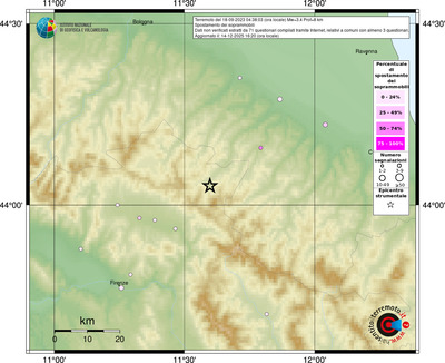 Mappa comuni con almeno 3 questionari