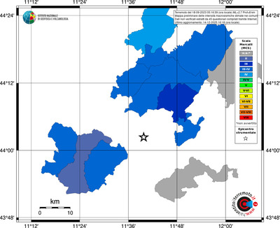 Mappa MCS - territori comuni