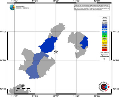 Mappa MCS - territori comuni