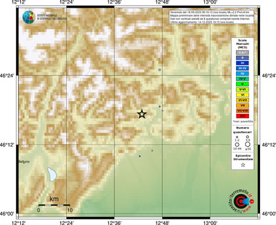 Mappa MCS - località