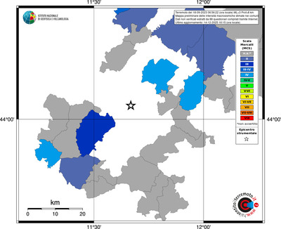 Mappa MCS - territori comuni
