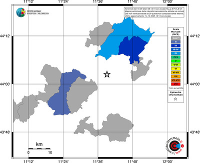 Mappa MCS - territori comuni