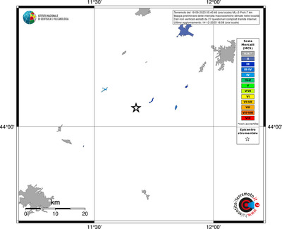 Mappa MCS - territori località