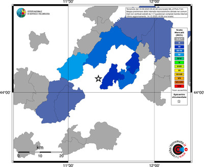 Mappa MCS - territori comuni