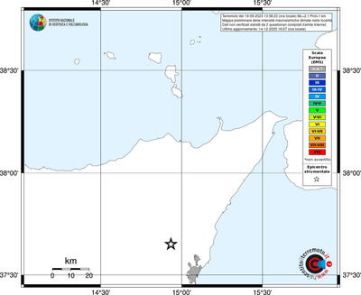 Mappa EMS - territori località
