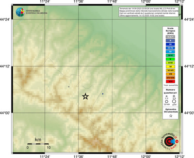 Mappa EMS - località