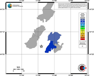 Mappa MCS - territori comuni