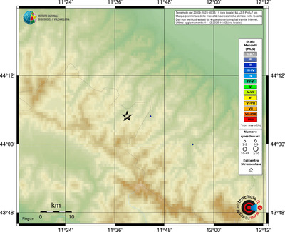 Mappa MCS - località