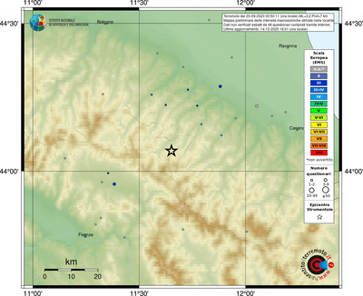 Mappa EMS - località
