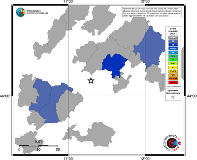 Mappa MCS - territori comuni