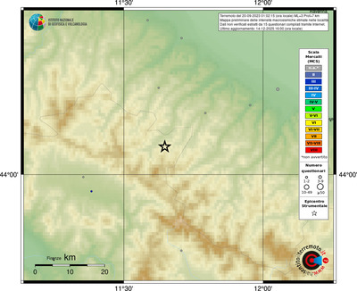 Mappa MCS - località