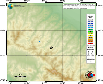 Mappa MCS - località