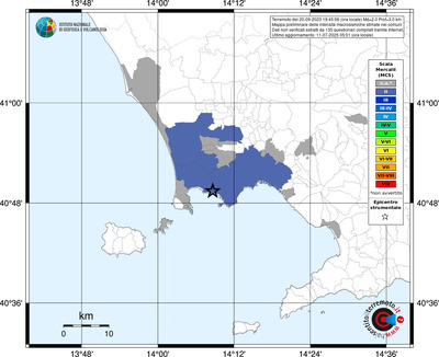 Mappa MCS - territori comunali
